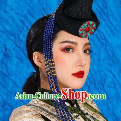 Mongolian Ladies Headwear Exotic Hat
