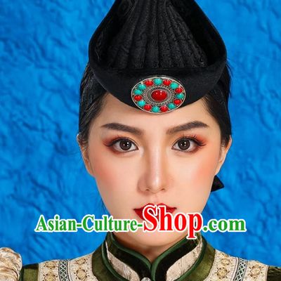 Mongolian Ladies Headwear Exotic Hat