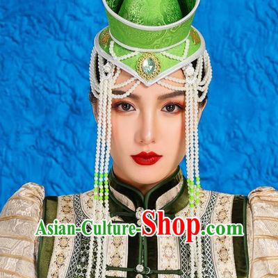 Mongolian Performance Headwear Minority Style Dance Performance Catwalk Hat Photography Hair Accessories