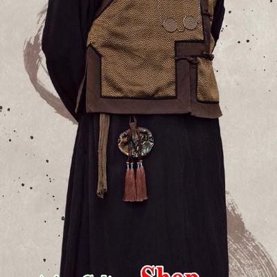 China Ancient Qing Dynasty Male Clothing Historical Drama The Long River Scholar Xu Qian Xue Garment Costumes