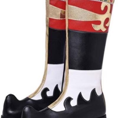 Handmade Mongol Nationality Shoes Chinese Mongolian Dance Boots