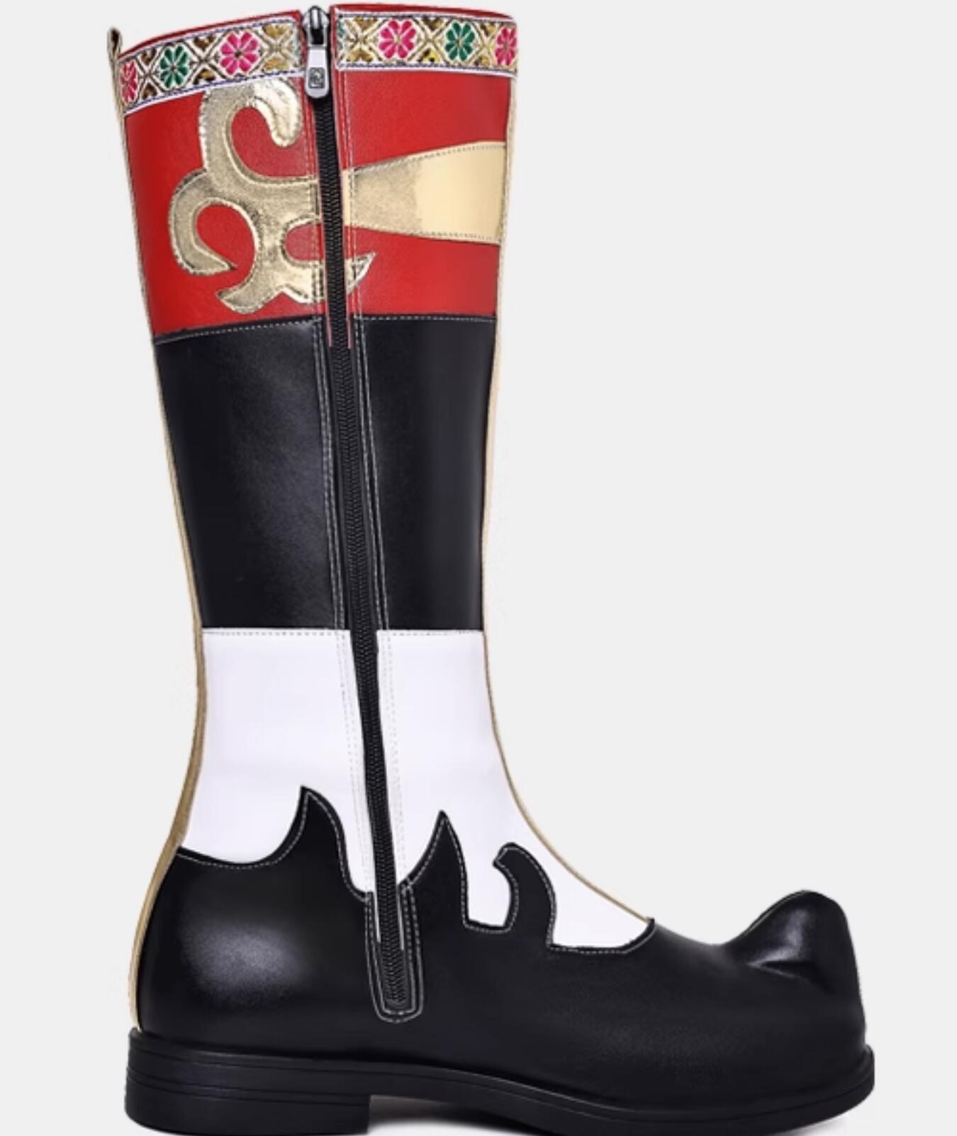 Handmade Mongol Nationality Shoes Chinese Mongolian Dance Boots Handmade Mongol Nationality Shoes Chinese Mongolian Dance Boots