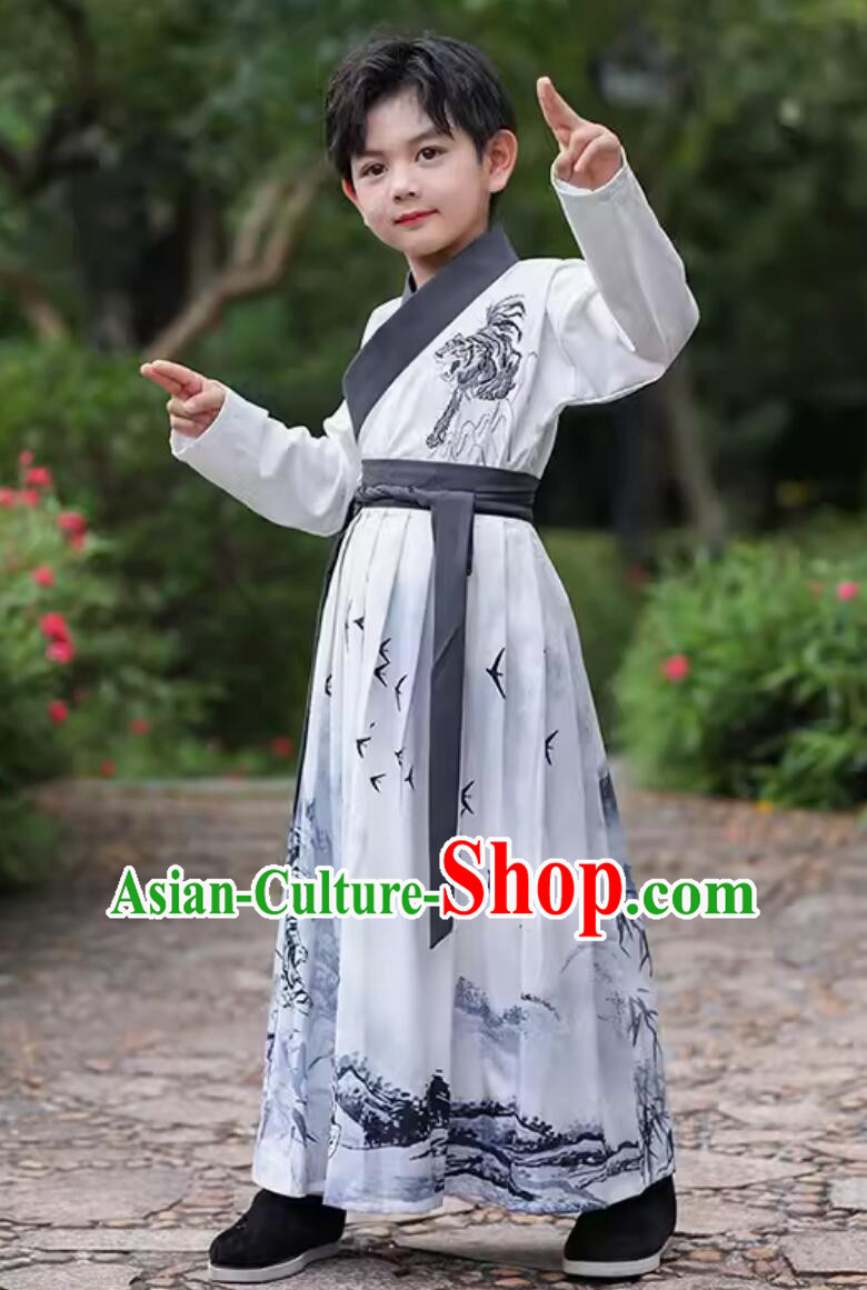 Chinese Children Hanfu Ancient Kids Clothing Ming Dynasty Boy Costumes Chinese Children Hanfu Ancient Kids Clothing Ming Dynasty Boy Costumes