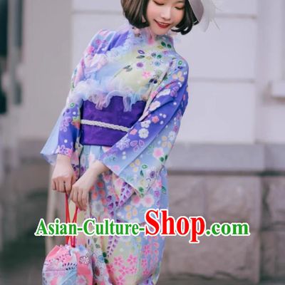 Japanese Taisho Style Kimono Improvement Dress