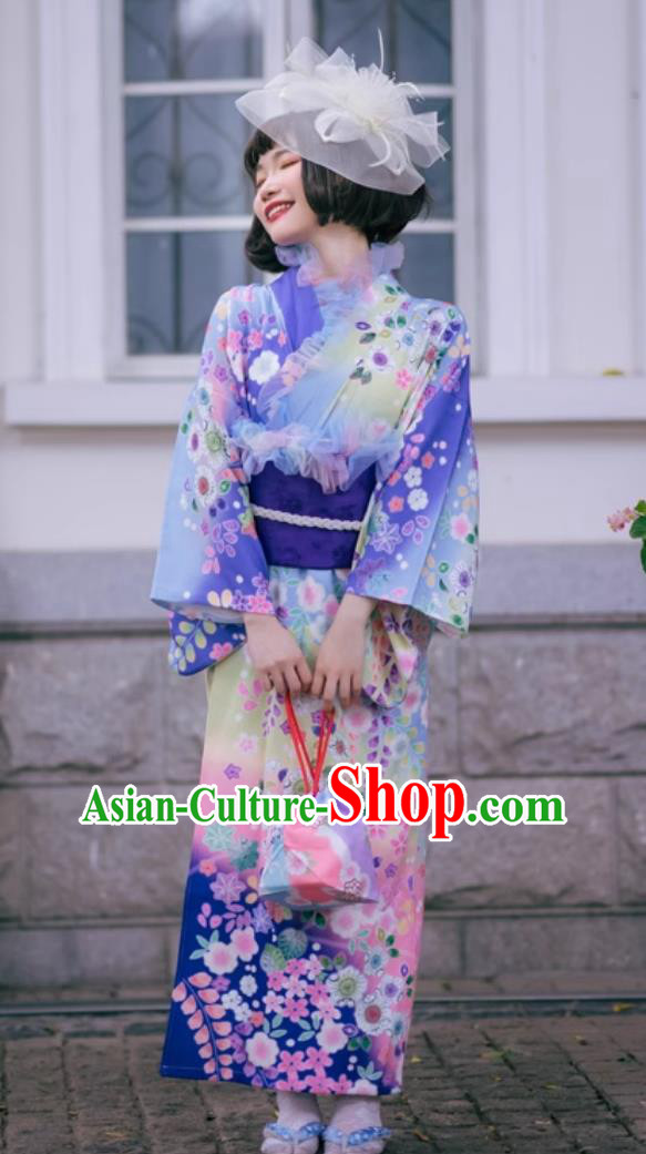 Japanese Taisho Style Kimono Improvement Dress Japanese Taisho Style Kimono Improvement Dress