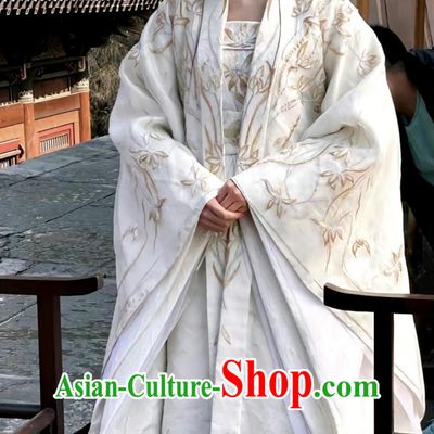 China TV Drama My Journey To You Noble Lady Shangguan Qian Dresses Ancient Young Beauty Clothing