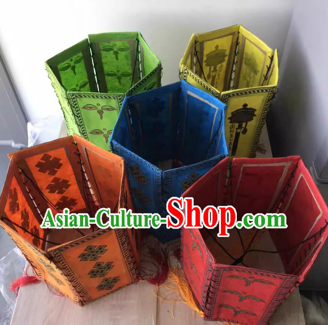 Top Paper Lampshade Chinese Tibetan Decoration Light Handmade Traditional Lantern Shade Top Paper Lampshade Chinese Tibetan Decoration Light Handmade Traditional Lantern Shade