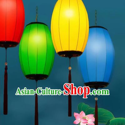 Hand Painted Palace Lantern Traditional Waist Drum Chinese Classical Lantern