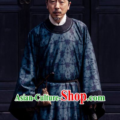 Chinese Ancient Ming Dynasty Squire Garment Costumes Historical TV Series Ripe Town Local Official Song Chen Clothing
