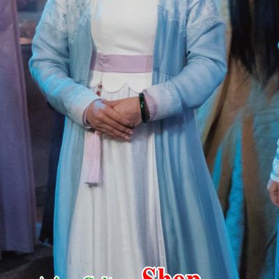 Chinese Ancient Young Lady Costumes TV Series Jun Jiu Ling Female Swordsman Dress
