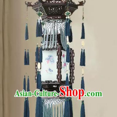110cm Forbidden City Palace Chandelier Chinese Style Solid Wood Palace Lantern Classical Temple Palace Lantern