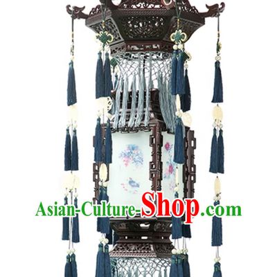 110cm Forbidden City Palace Chandelier Chinese Style Solid Wood Palace Lantern Classical Temple Palace Lantern