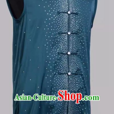 Martial Arts Wear Sleeveless Southern Boxing Wear Competition Colorful Wear Suit