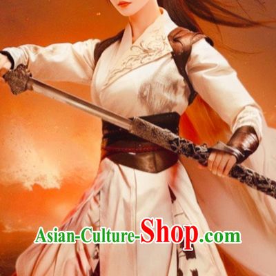 TV Series Wonderland of Love Heroine Cui Lin Dress China Traditional Clothing Chinese Ancient Swordswoman Costume