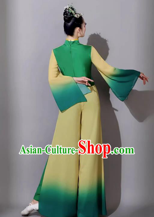 Yangge Dance Performance Costume For Women Chinese Jiaozhou Yangge Fan Dance Costume Yangge Dance Performance Costume For Women Chinese Jiaozhou Yangge Fan Dance Costume