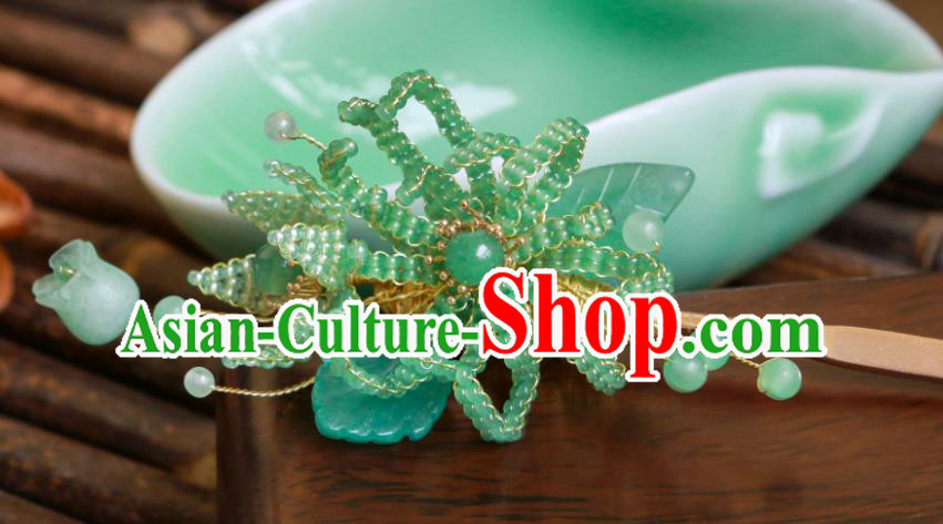 China Retro Qipao Pearl Hairpin Hanfu Hair Jewelry Ancient Princess Headpiece China Retro Qipao Pearl Hairpin Hanfu Hair Jewelry Ancient Princess Headpiece