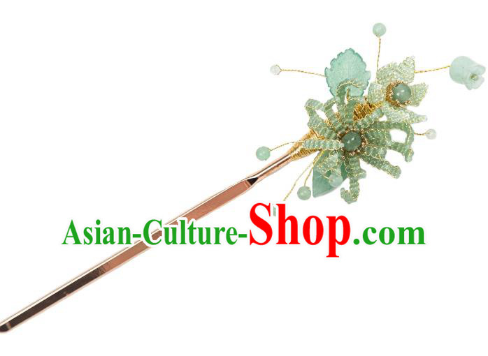 China Retro Qipao Pearl Hairpin Hanfu Hair Jewelry Ancient Princess Headpiece China Retro Qipao Pearl Hairpin Hanfu Hair Jewelry Ancient Princess Headpiece