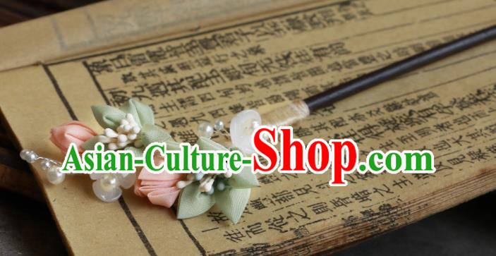 China Ancient Song Dynasty Young Lady Headpiece Retro Qipao Hairpin Hanfu Hair Jewelry China Ancient Song Dynasty Young Lady Headpiece Retro Qipao Hairpin Hanfu Hair Jewelry