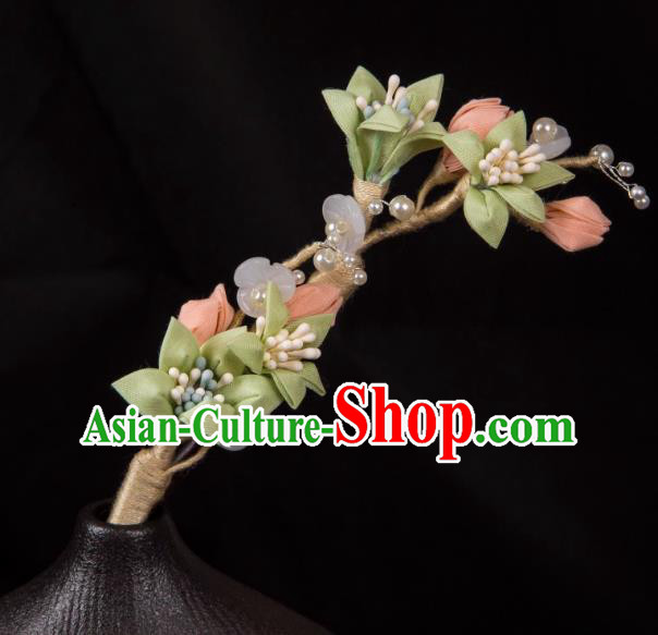 China Ancient Song Dynasty Young Lady Headpiece Retro Qipao Hairpin Hanfu Hair Jewelry China Ancient Song Dynasty Young Lady Headpiece Retro Qipao Hairpin Hanfu Hair Jewelry