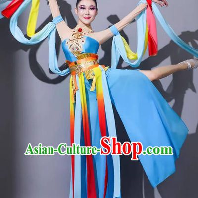 Dunhuang Dance Costume Western Regions Qinlian Performance Dress Female Pipa Flying Dance Performance Clothing