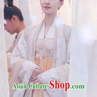 China TV Drama The Legend of Zhuohua Princess Rou Jia Dresses Ancient Court Empress Garment Costumes