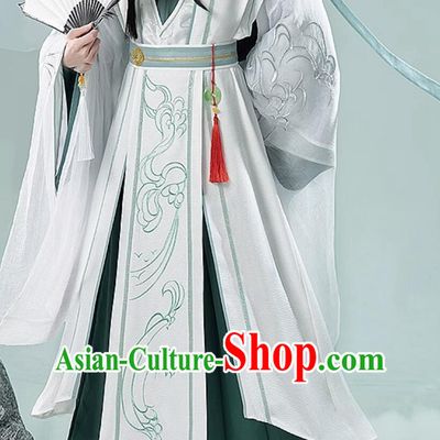 Ancient Chinese Super Hero Costumes Comic Heaven Official Blessing Shi Qing Xuan Male Outfit
