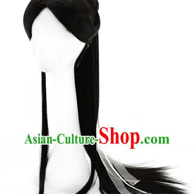 TVSeries Return of the Condor Heroes Xiao Long Nv Hairpiece Ancient Chinese Swordswoman Wig