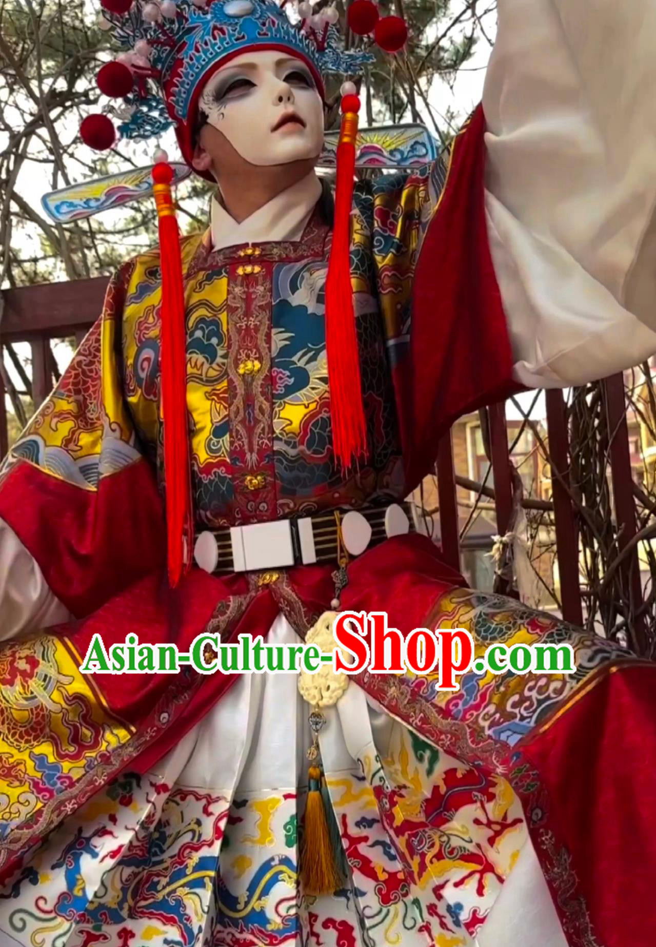 Ancient China Hanfu Chinese Ming Dynasty Royal Guards Robe Red Brocade Flying Fish Clothing Ancient China Hanfu Chinese Ming Dynasty Royal Guards Robe Red Brocade Flying Fish Clothing