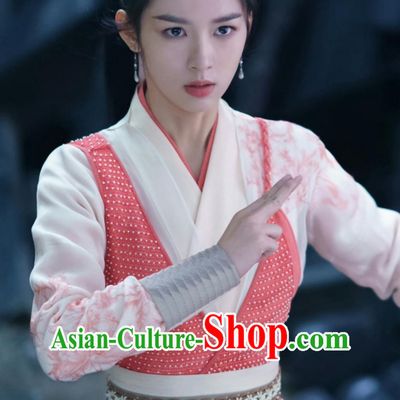 China TV Series Back From The Brink Mystical Maiden Yan Hui Replica Costume Ancient Chinese Swordswoman Dress