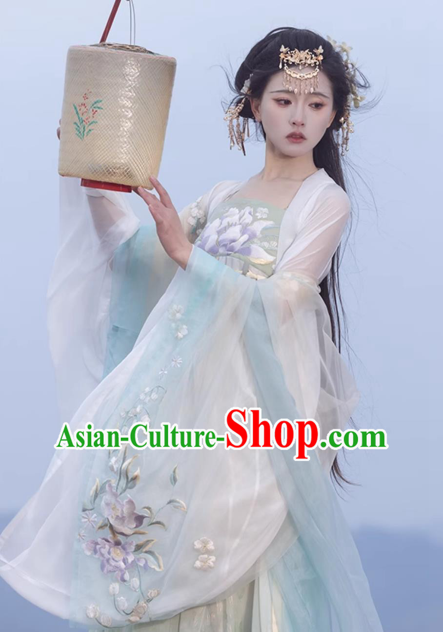 Ancient Chinese Female Costume Traditional Tang Dynasty Princess Hanfu China Classical Hezi Qun Ancient Chinese Female Costume Traditional Tang Dynasty Princess Hanfu China Classical Hezi Qun