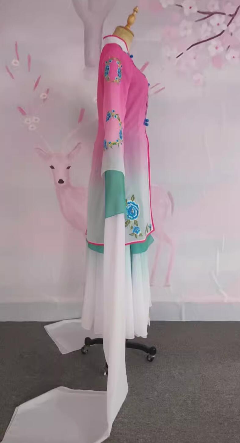 Chinese Classical Dance Clothing Peking Opera Female Water Sleeve Dress Beijing Opera Woman Costumes Chinese Classical Dance Clothing Peking Opera Female Water Sleeve Dress Beijing Opera Woman Costumes