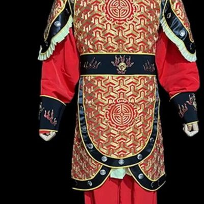 Chinese Peking Opera Handsome Monkey King Clothing Beijing Opera Sun Wukong Armor Outfit Journey to the West Costumes