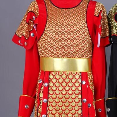 Journey to the West Great Sage Equalling Heaven Costumes China Handsome Monkey King Clothing Beijing Opera Sun Wukong Armor Outfit