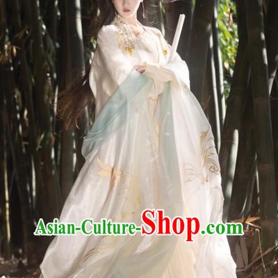 Online Buy Traditional Hanfu Wuxia Film Dresses Ancient Chinese Swordswoman Clothing Song Dynasty Princess Costumes