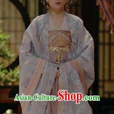 Ancient China Empress Hanfu Chinese Traditional Court Woman Clothing TV Series The Promise of Chang An Imperial Consort Dress