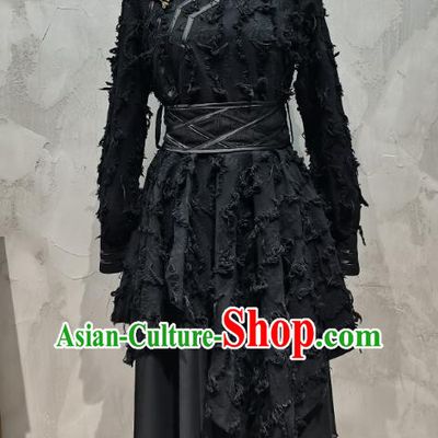 Men Solo Dance Clothing Chinese Mongolian Dance In The Wind Sand Green Grass Costume Stage Performance Garment