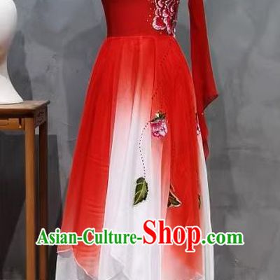 Dancing Gracefully Like A Startled Swan Costume Chinese Classical Dance Clothing Stage Performance Dress