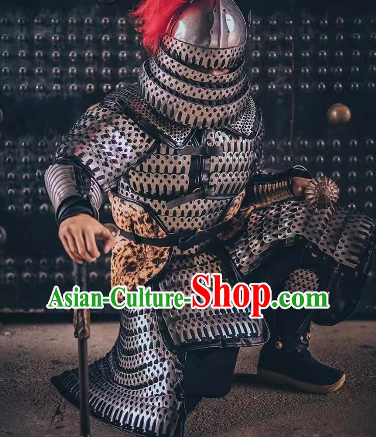 Handmade China Song Dynasty General Armor Set Handmade China Song Dynasty General Armor Set