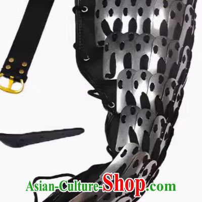 Handmade China Ming Dynasty Stainless Steel Armor Arm Bands