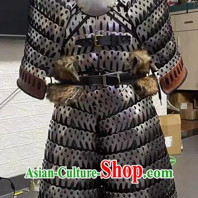 Handmade China Ming Dynasty Stainless Steel Armor Complete Set