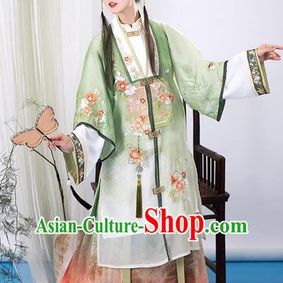 Chinese Traditional Female Hanfu Ancient China Noble Lady Costume Ming Dynasty Princess Clothing