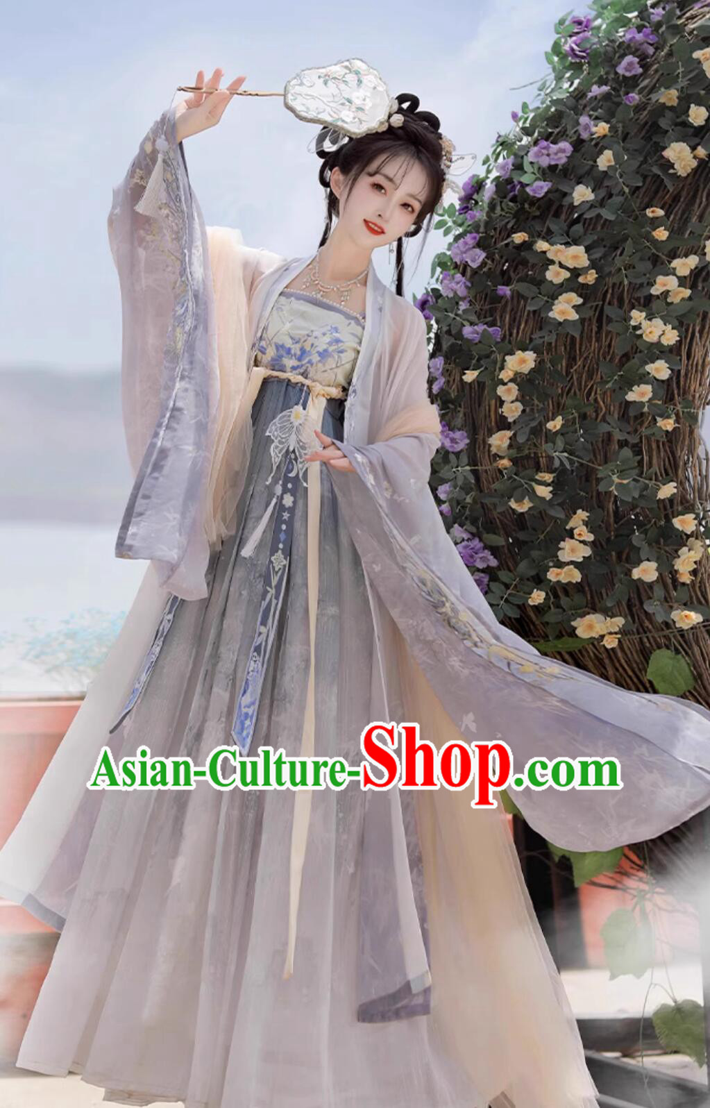 Ancient China Goddess Costume Chinese Tang Dynasty Royal Princess Blue Dress Traditional Woman Hanfu Ancient China Goddess Costume Chinese Tang Dynasty Royal Princess Blue Dress Traditional Woman Hanfu
