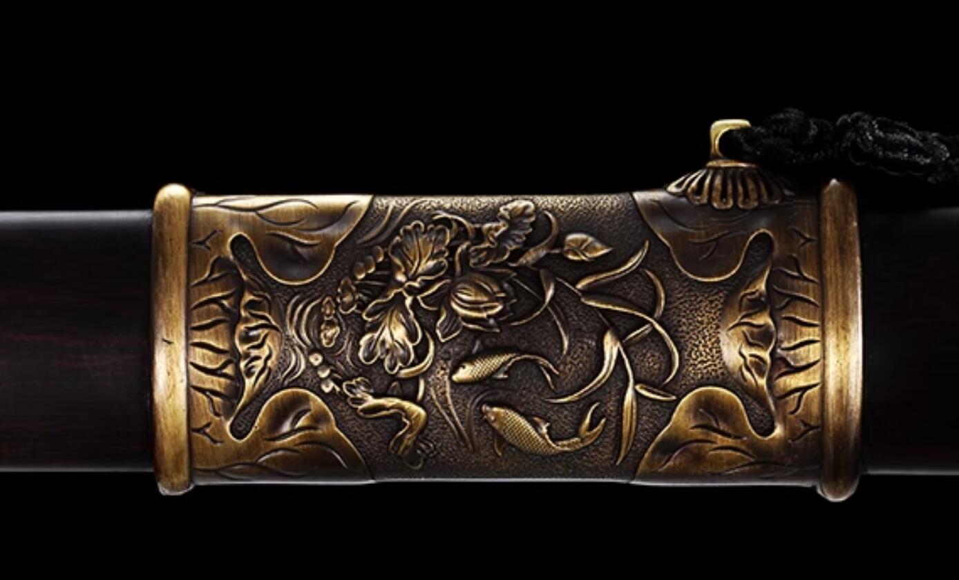 Handmade China Longquan Sword Song Dynasty Lotus Sword Handmade China Longquan Sword Song Dynasty Lotus Sword