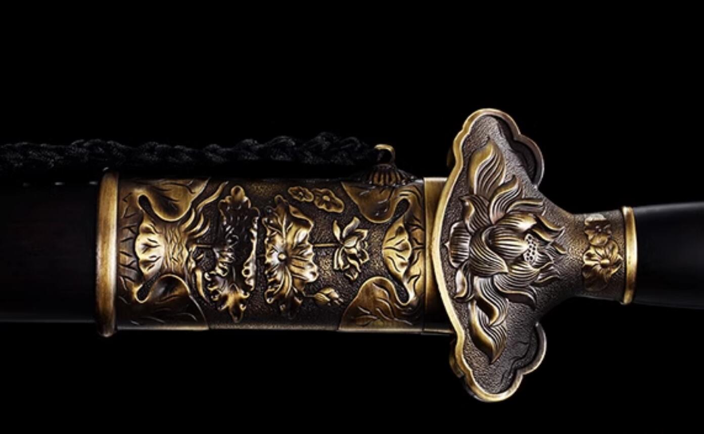 Handmade China Longquan Sword Song Dynasty Lotus Sword Handmade China Longquan Sword Song Dynasty Lotus Sword