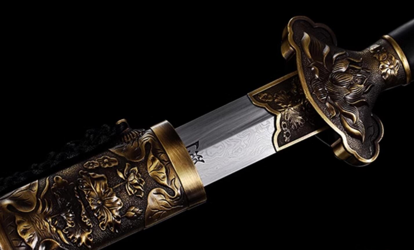 Handmade China Longquan Sword Song Dynasty Lotus Sword Handmade China Longquan Sword Song Dynasty Lotus Sword