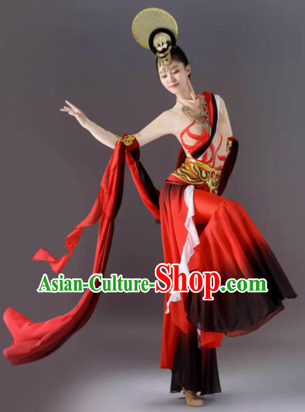 Dunhuang Feitian Dance Costume Exotic Performance Clothing Ancient Chinese Super Immortal Classical Dance Dress Dunhuang Feitian Dance Costume Exotic Performance Clothing Ancient Chinese Super Immortal Classical Dance Dress