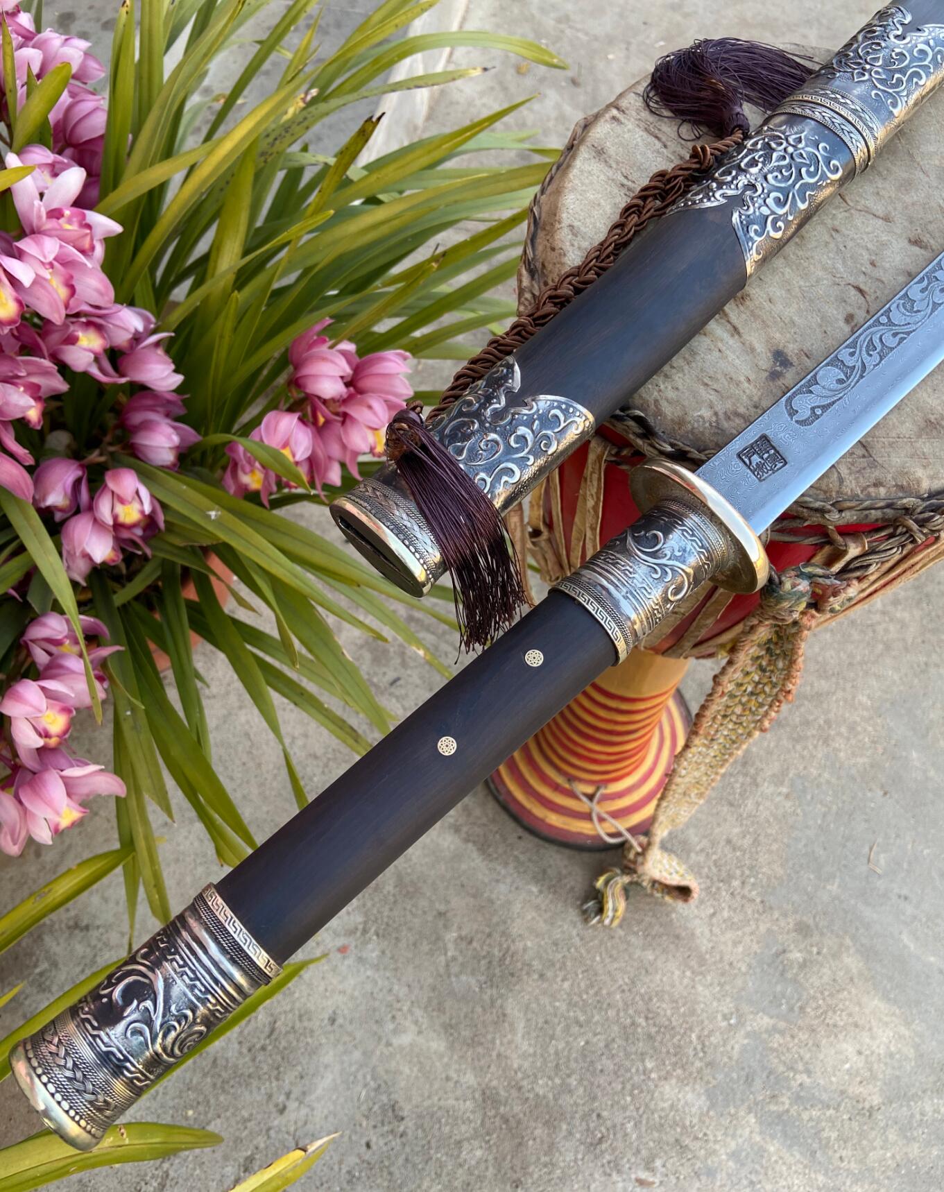 Handmade Ancient Sword Chinese Film Moon Sword China Longquan Sword Handmade Ancient Sword Chinese Film Moon Sword China Longquan Sword
