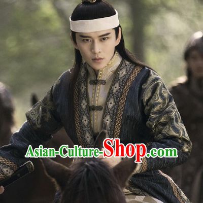 2020 TV Series The Promise of Chang An Prince Xiao Qi Rong Garment Ancient Chinese Swordsman Clothing China Traditional Costume