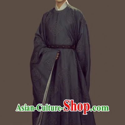 Ancient Chinese Scholar Clothing China Traditional Hanfu Robe 2020 TV Series The Promise of Chang An Prince Xiao Cheng Xu Garment Costume