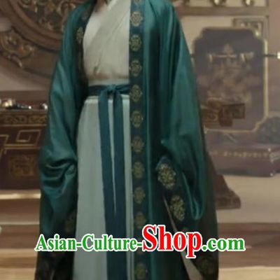 China Traditional Hanfu 2020 TV Series The Promise of Chang An Prince Xiao Cheng Xu Garment Costume Ancient Chinese Young Childe Clothing